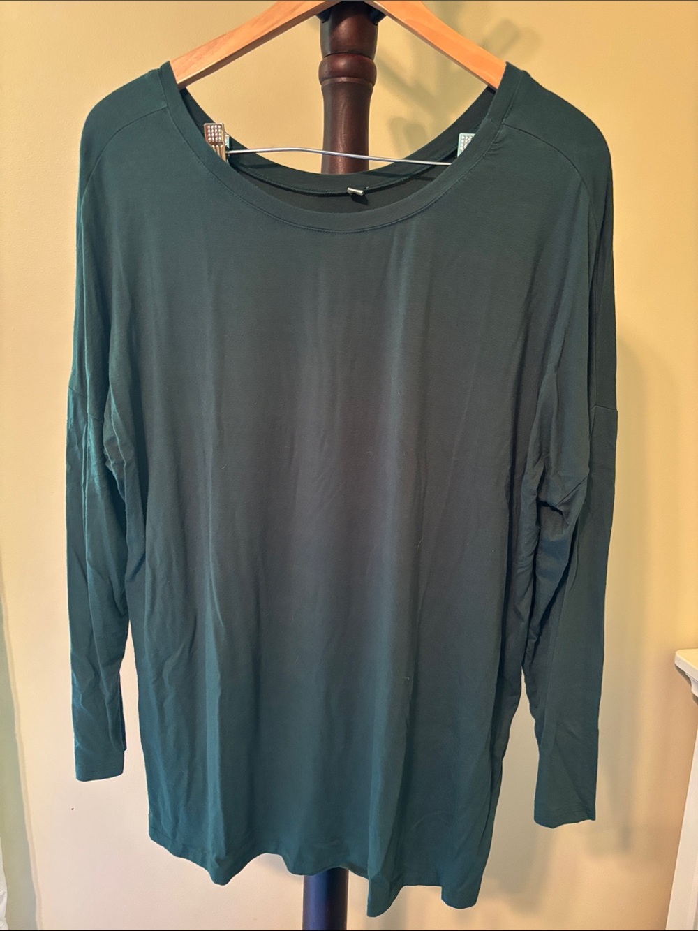Long Sleeve Green Top